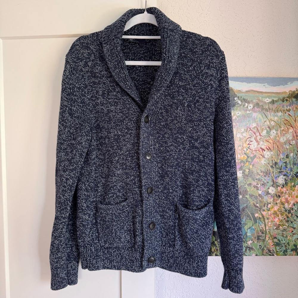 GAP Navy Cardigan, L